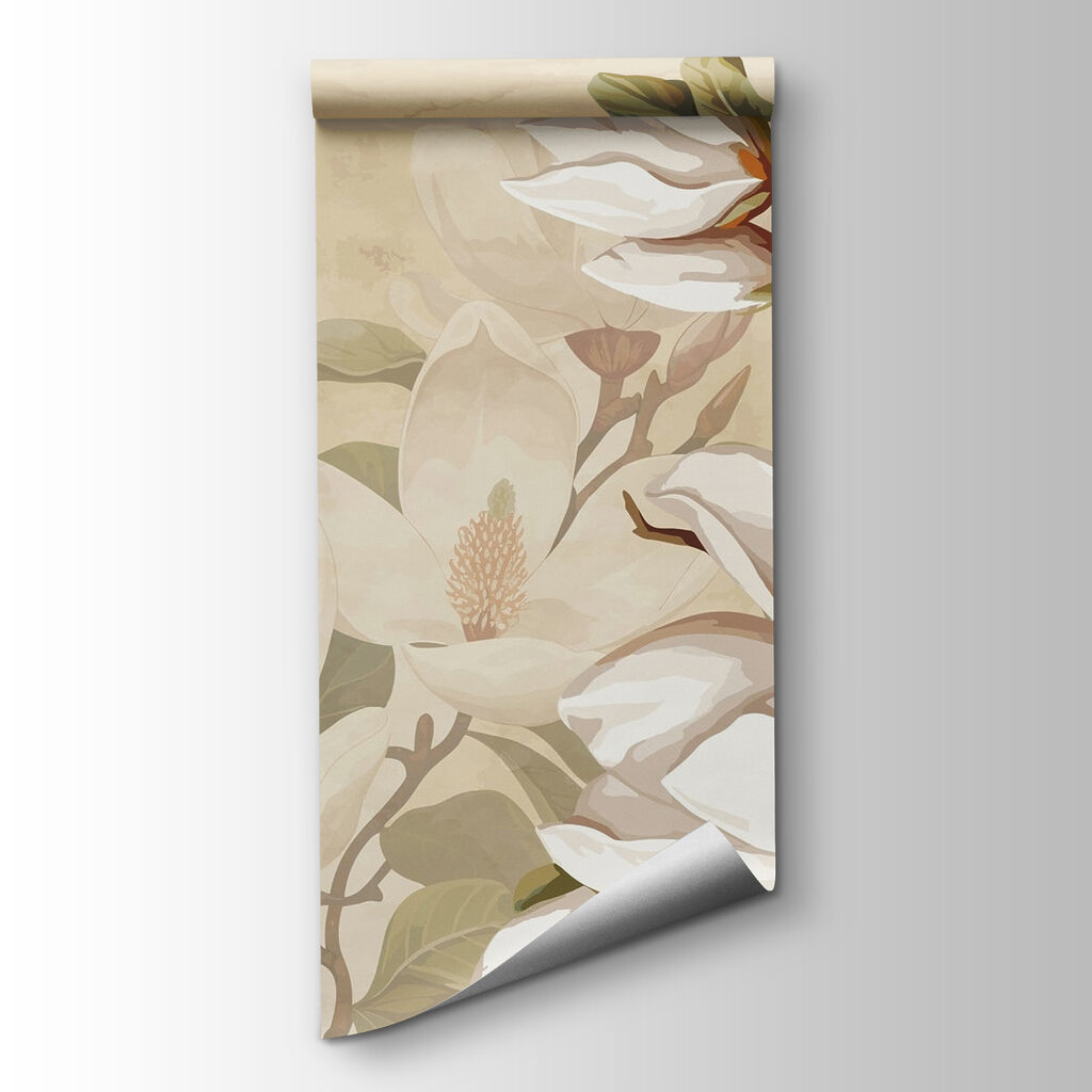 Soft blossoms on a gentle background