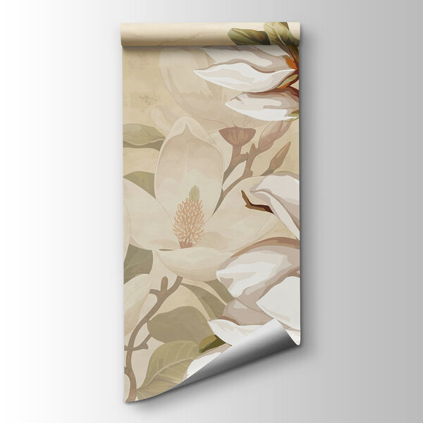 Soft blossoms on a gentle background