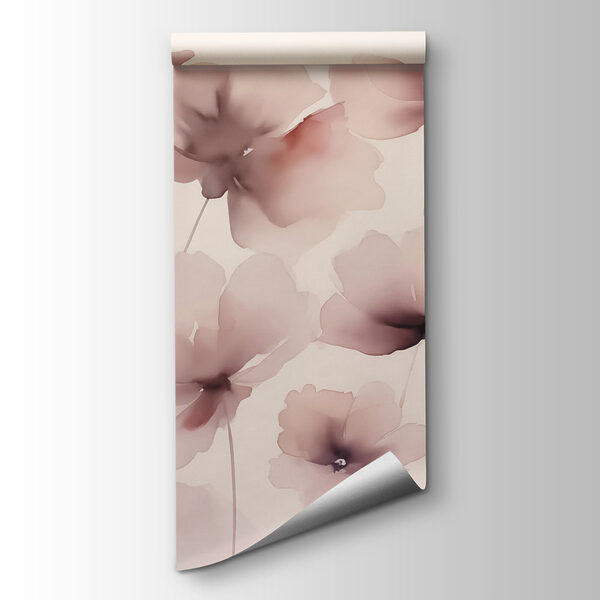 Group of flowers on a white background