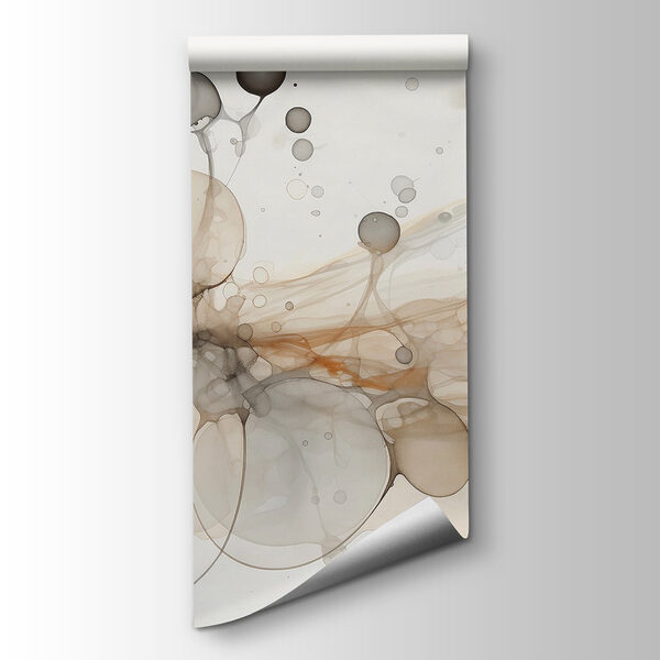 Abstract shapes in soft colors