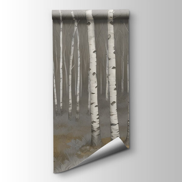 Group of trees in a forest