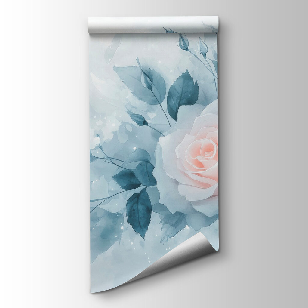 Delicate roses in soft hues