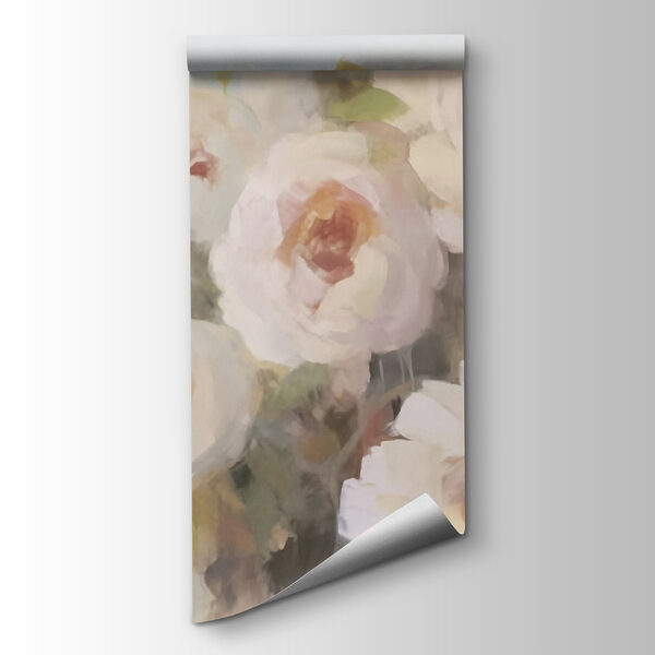 Painting of flowers in a vase