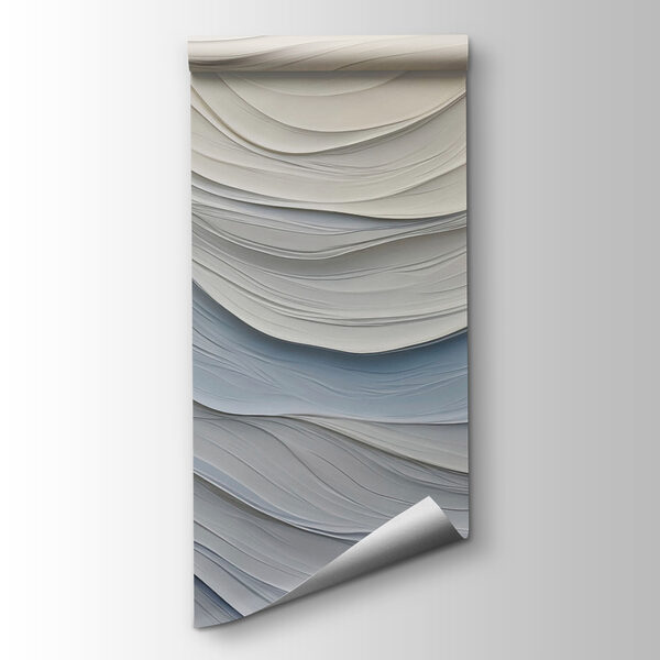 White and grey wavy background White and grey wavy background