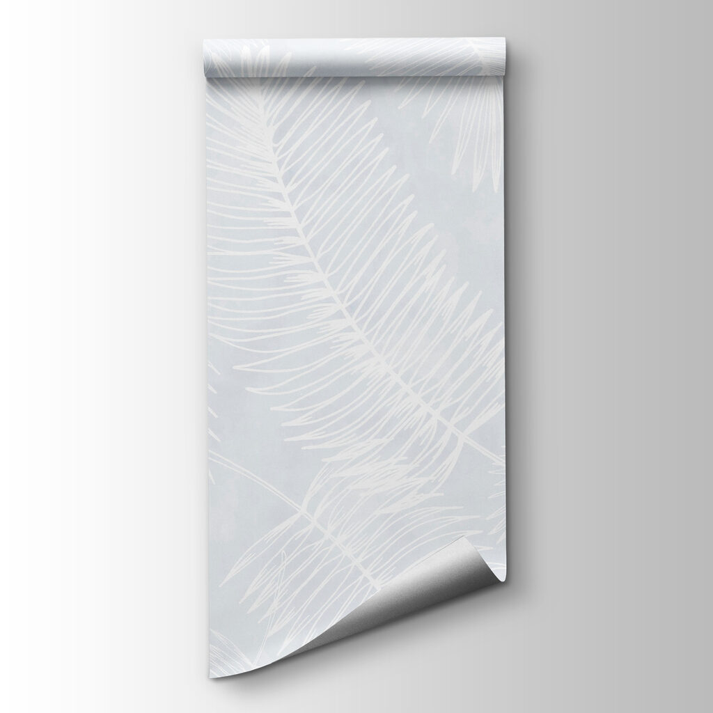 White pattern of leaves