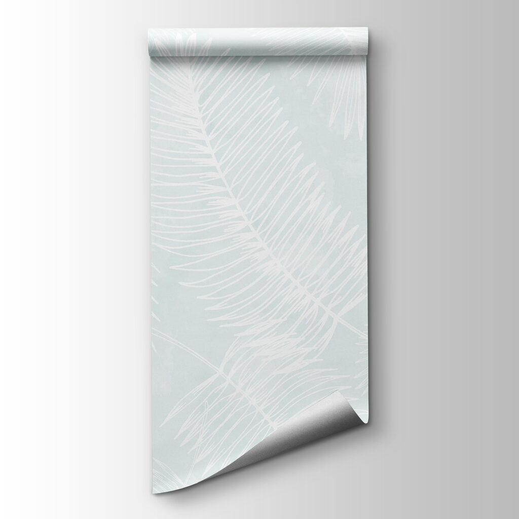 White pattern of leaves