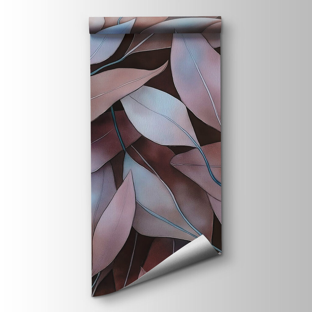 Group of brown leaves