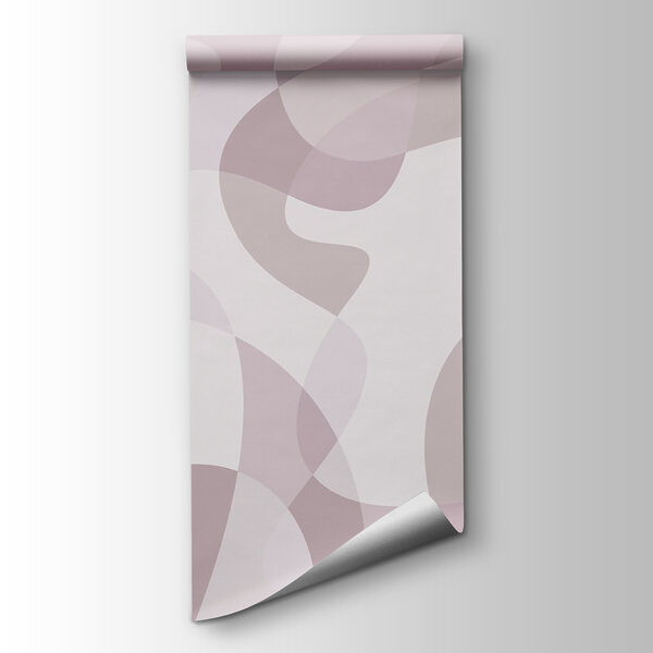 White and purple pattern