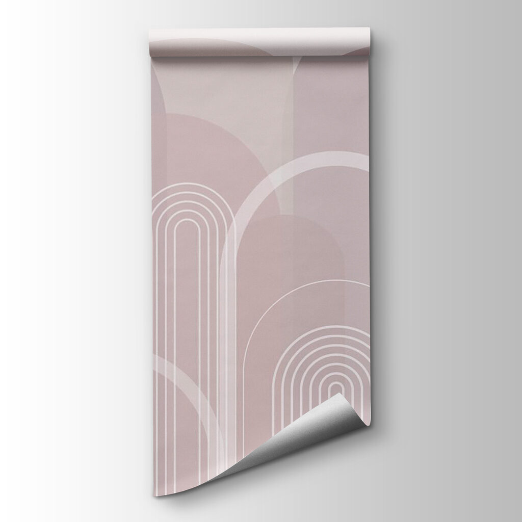 White and gray background with white lines