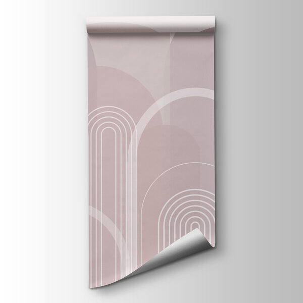 White and gray background with white lines