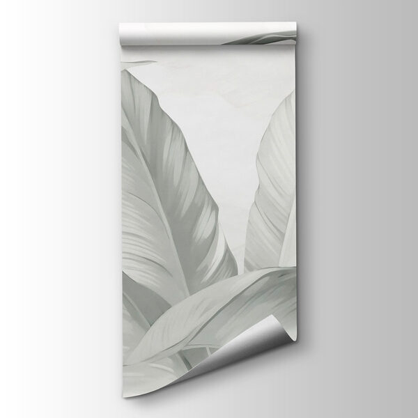 Soft, flowing leaves in gentle hues