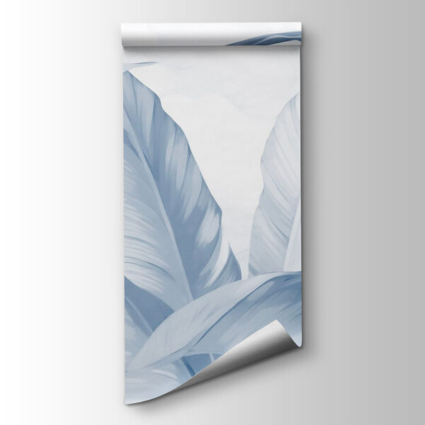 Lush leaves in soft hues