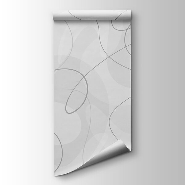 Grey and white background with lines