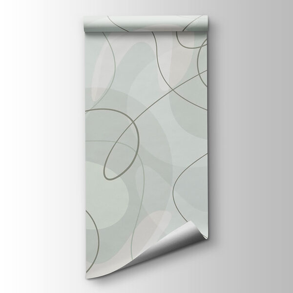 White and gray background with lines