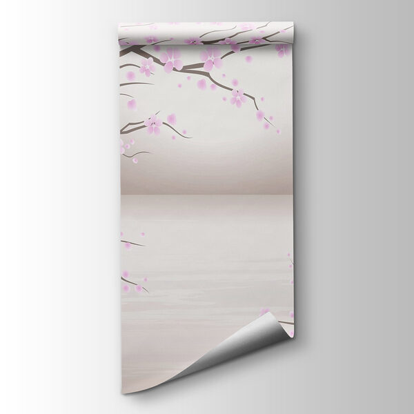 Tree with pink flowers