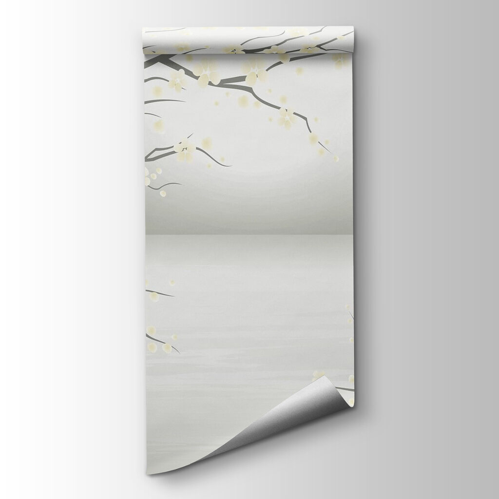 Tree with white flowers