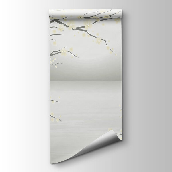 Tree with white flowers