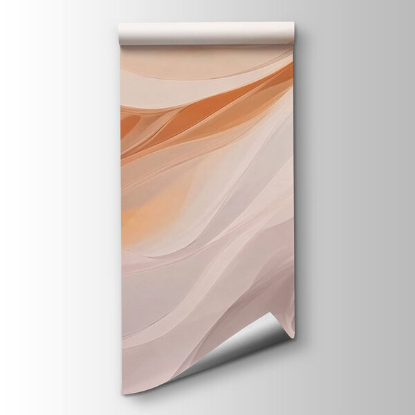 Soft waves of warm colors flowing