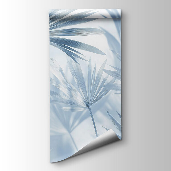 Delicate palms in soft hues