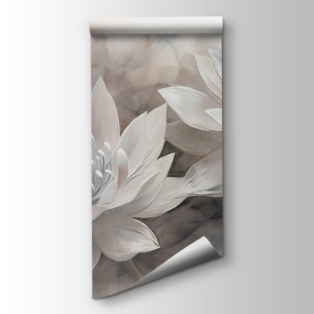 Delicate blossoms in soft hues