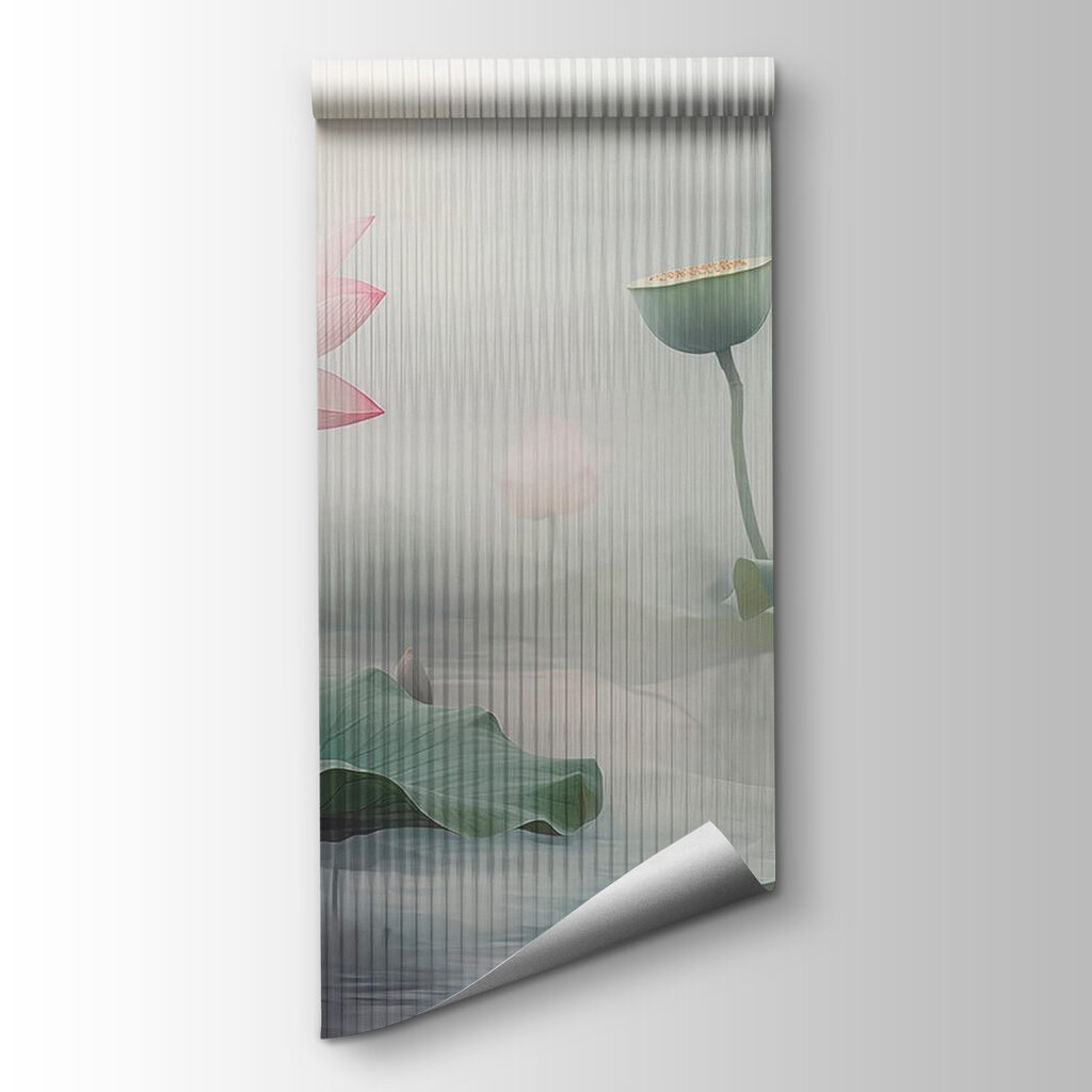 Serenity Among Lotus Blooms