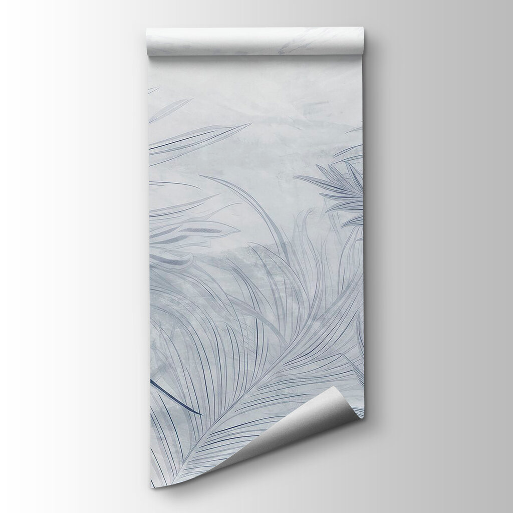 Nature's calming, soft palm leaves