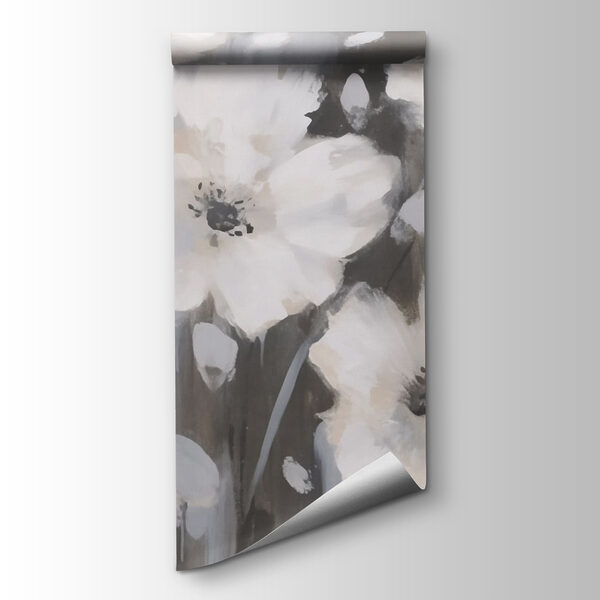 Painting of white flowers