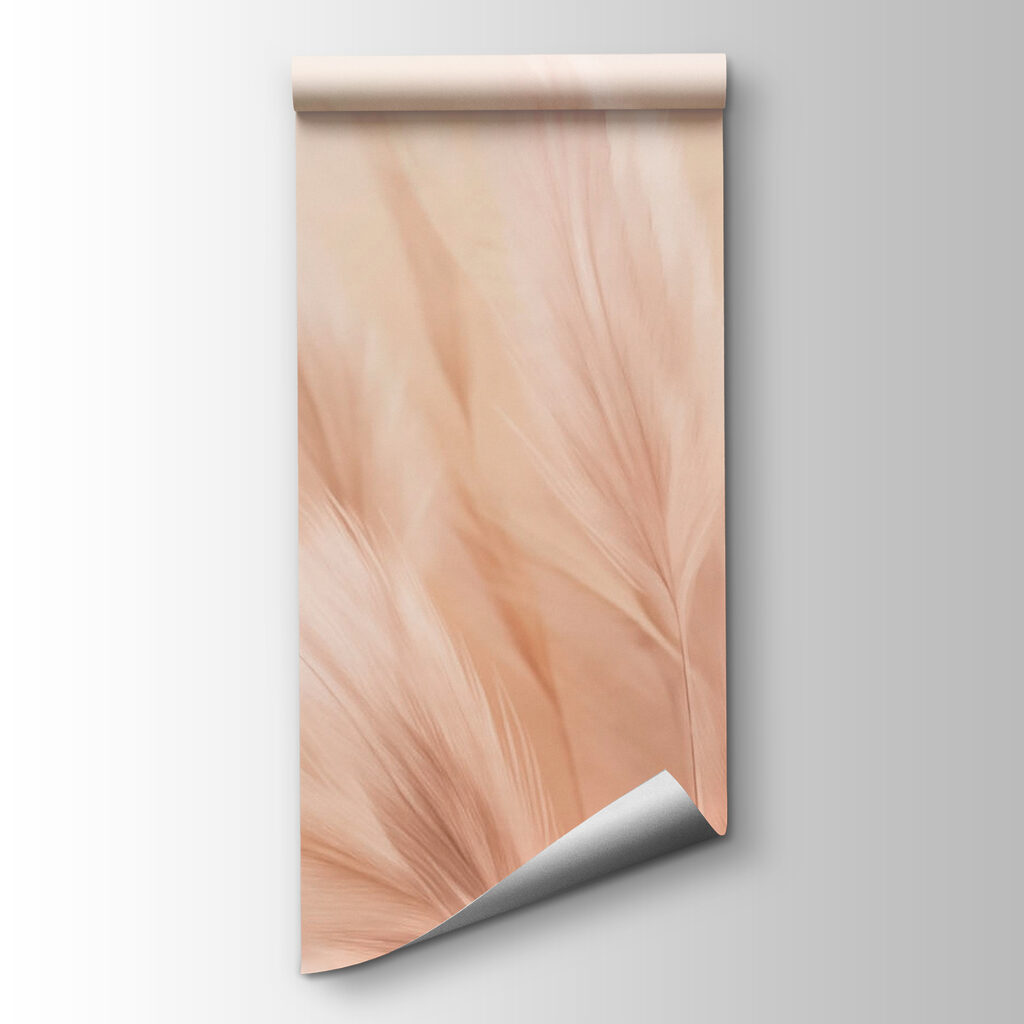 Gentle waves of soft feathers