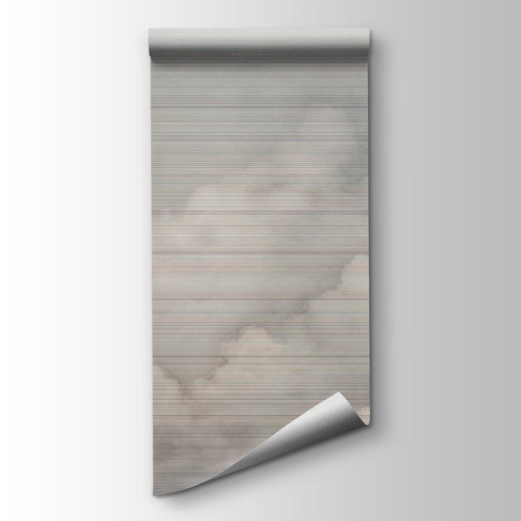 White clouds in the sky