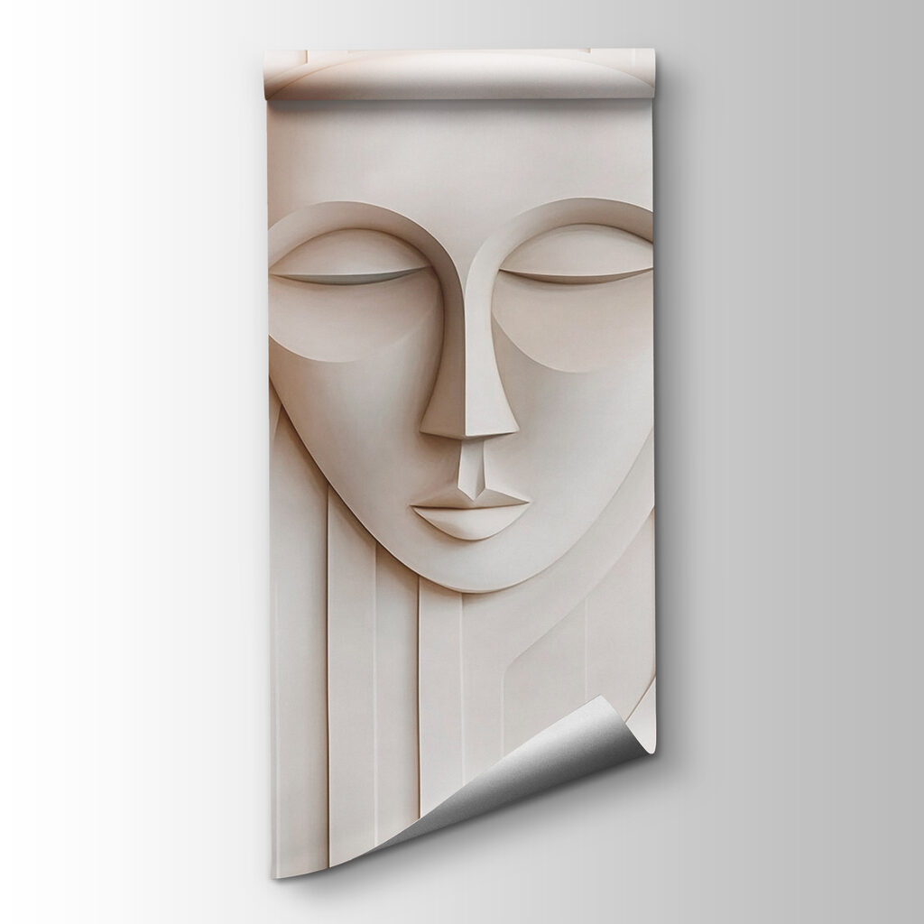 Group of white masks