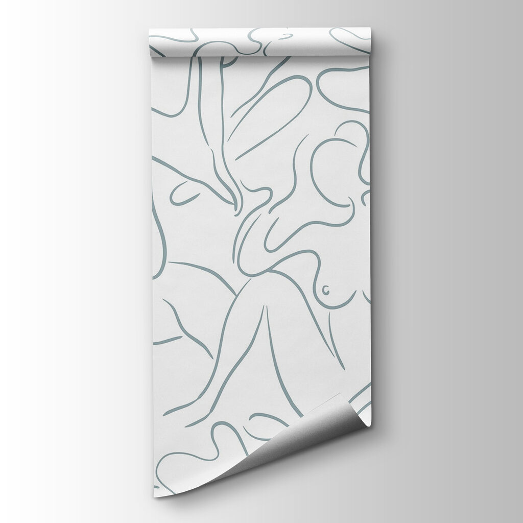 Group of women's body outline Group of women's body outline