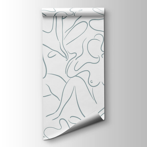 Group of women's body outline Group of women's body outline