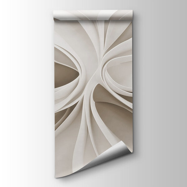 White swirly pattern White swirly pattern