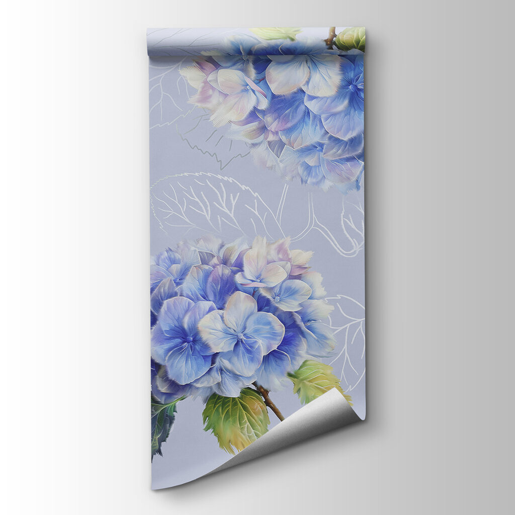 Group of blue flowers Group of blue flowers