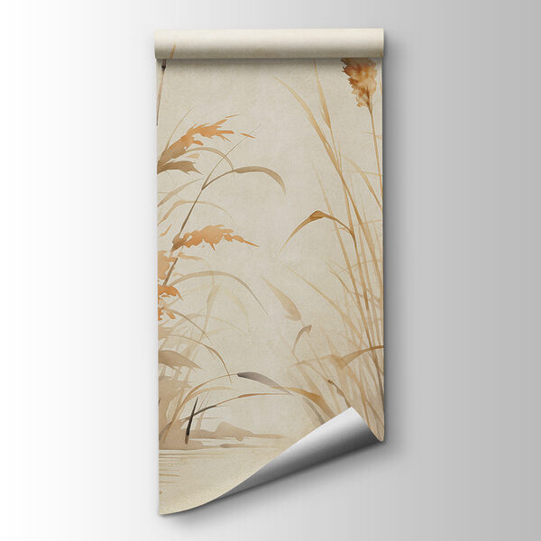 Watercolor painting of plants