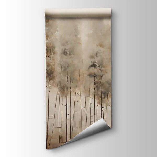 Group of trees in a forest