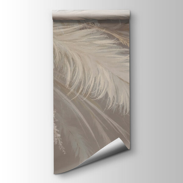 Delicate feathers in soft hues Delicate feathers in soft hues