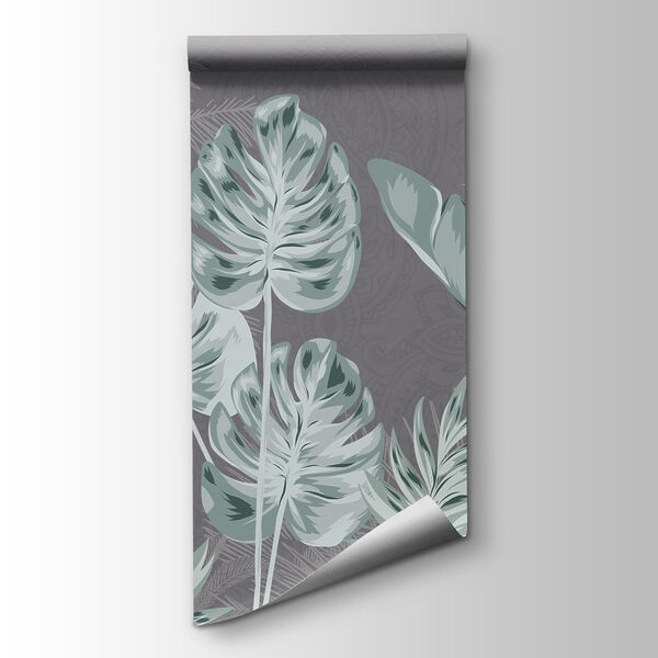 - Tropical leaves on a subtle background
