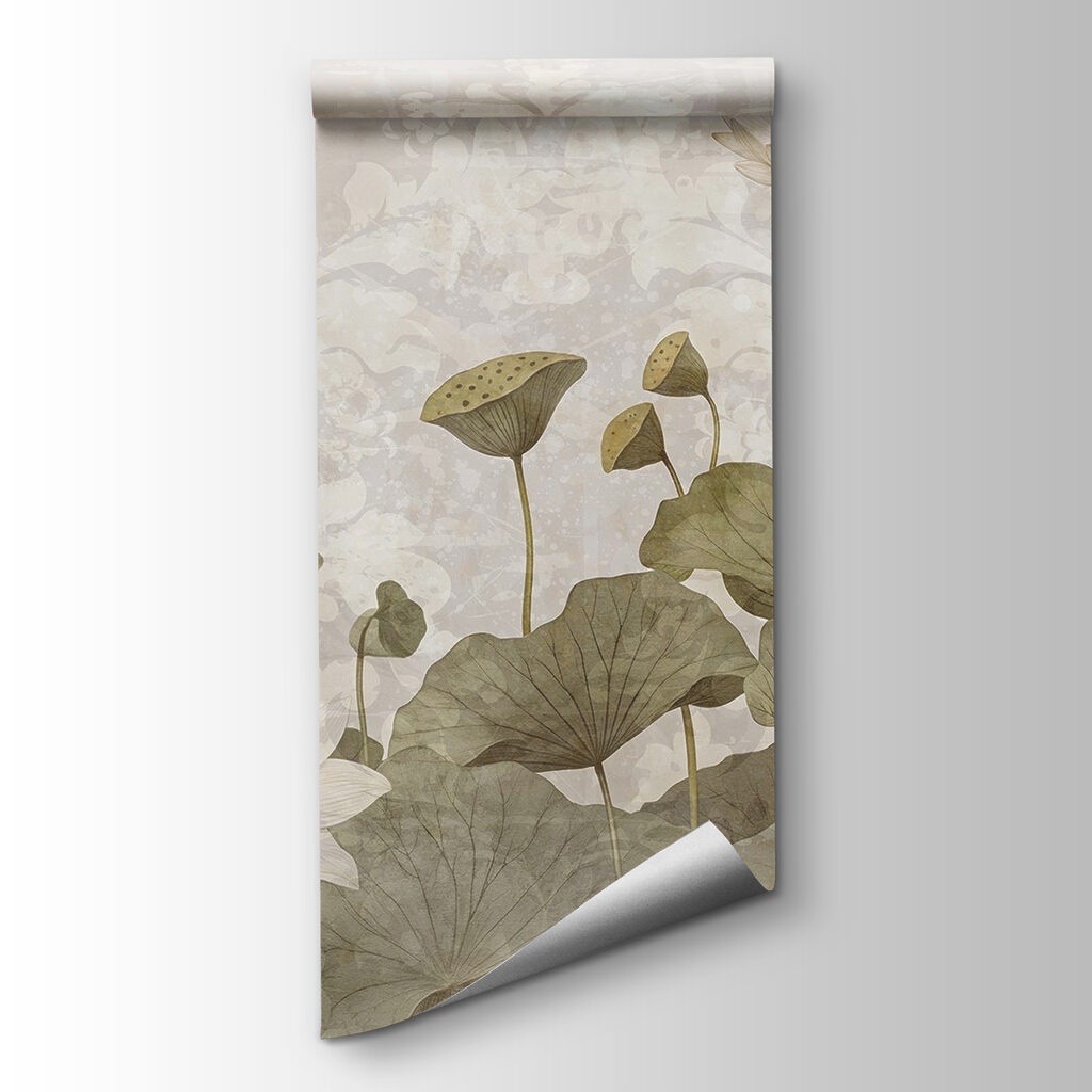 Delicate flowers in serene harmony