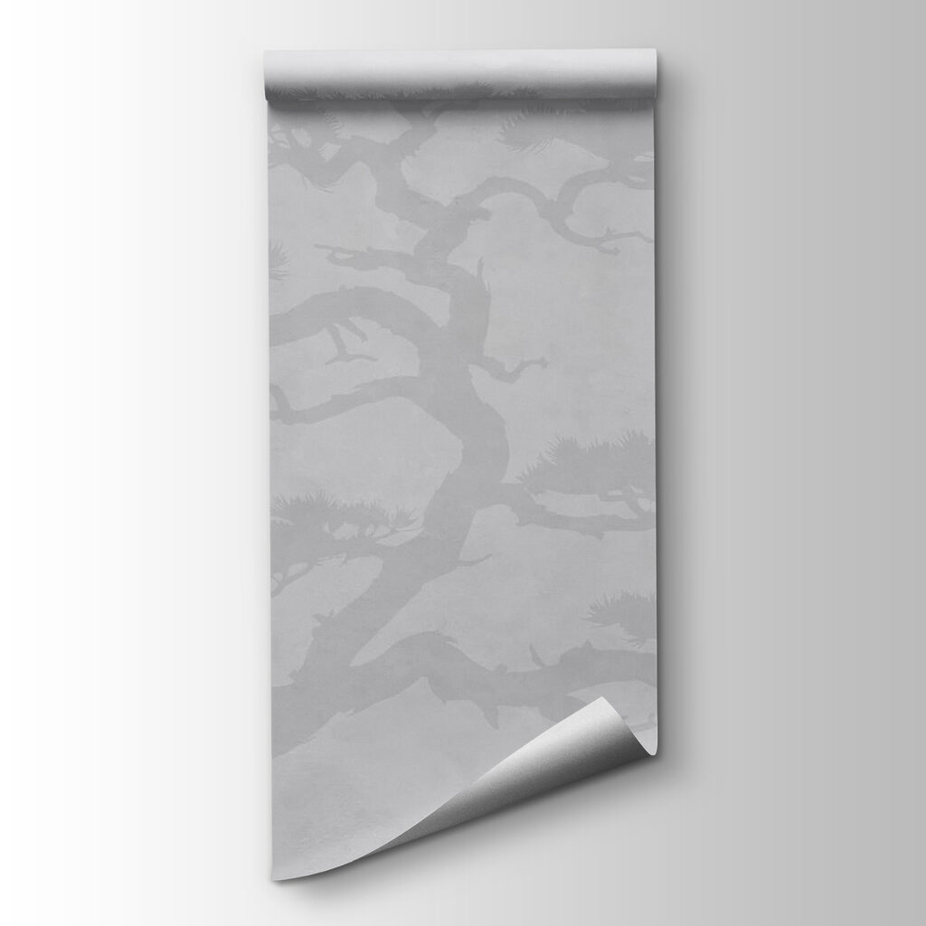 Tree with branches on a white background