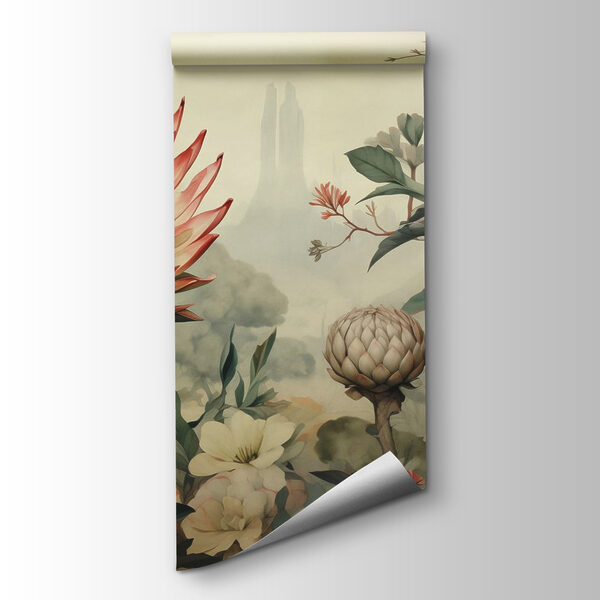 Painting of flowers and plants Painting of flowers and plants