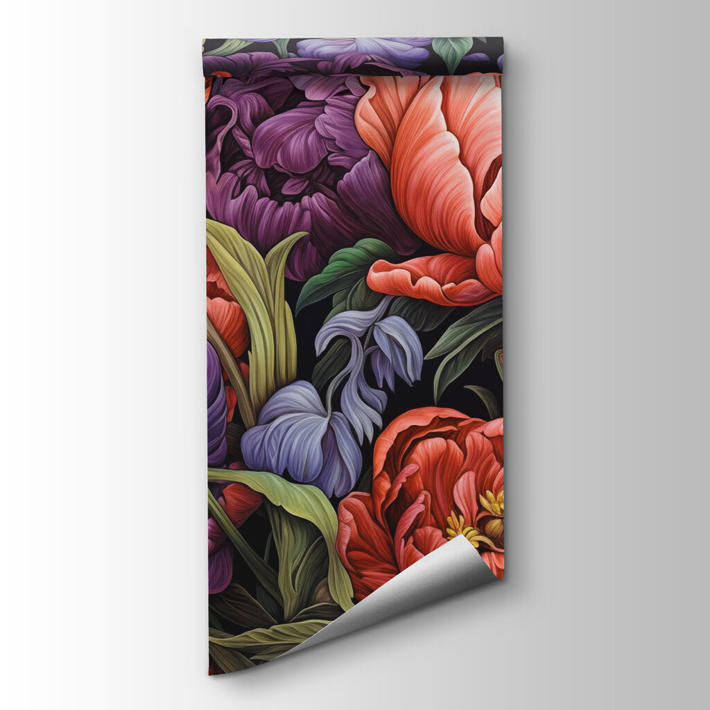 Vibrant blooms in rich colors