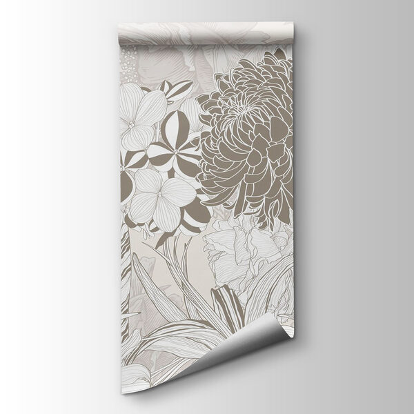 Floral patterns in delicate tones