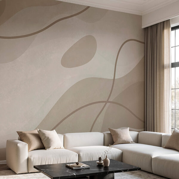 Μπεζ και λευκό φόντο με γραμμές