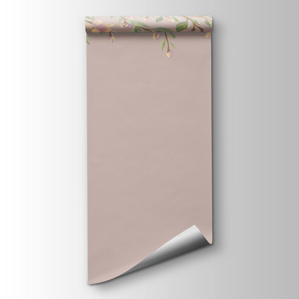 Delicate floral design on a soft background