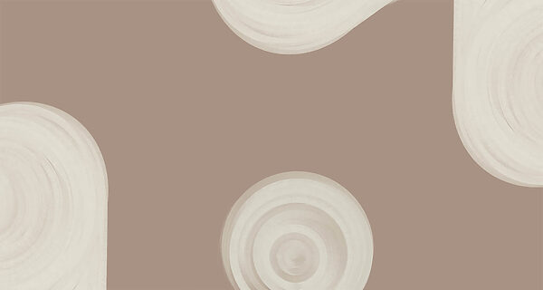 White swirly circles