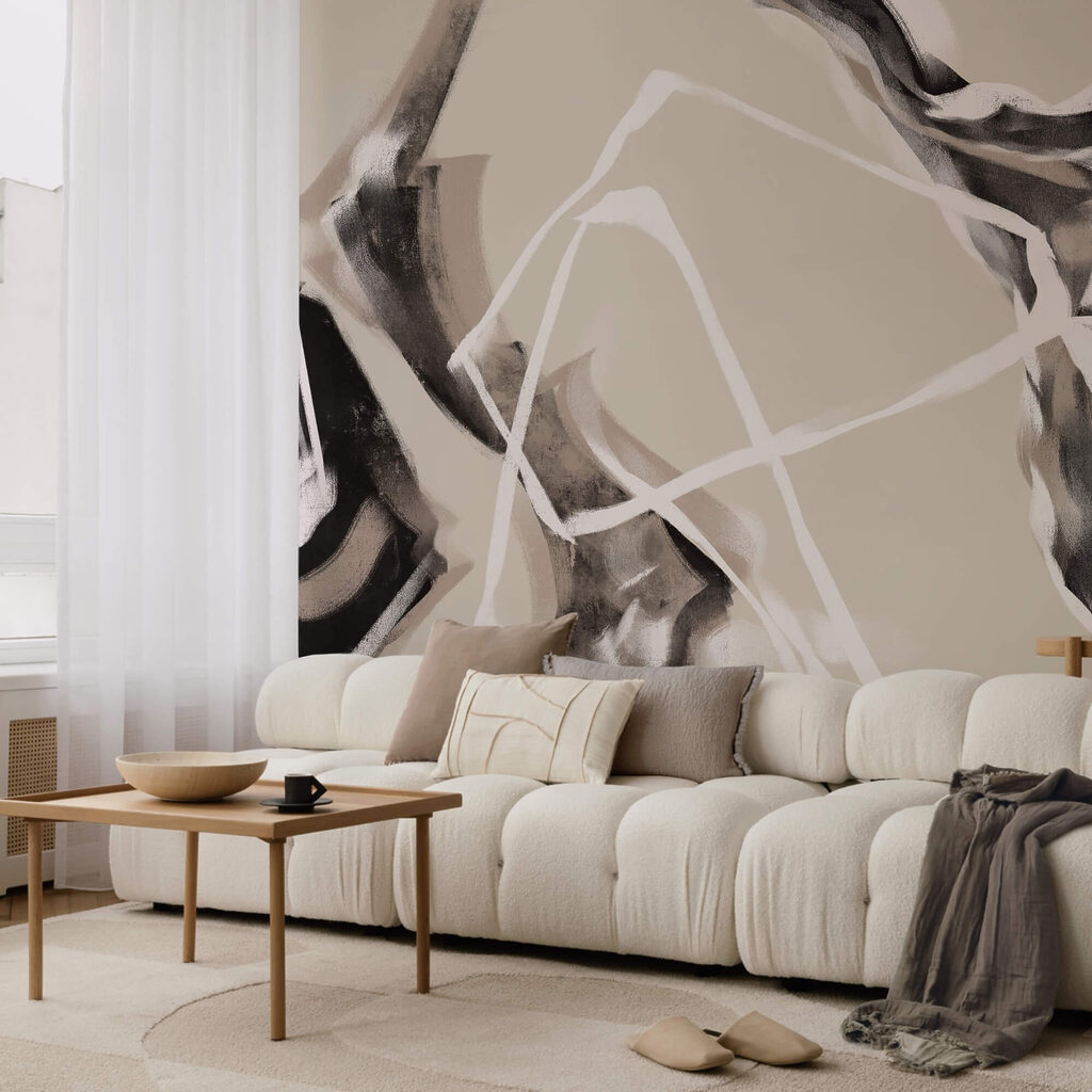 Στρωμένες γραμμές σε απαλούς τόνους