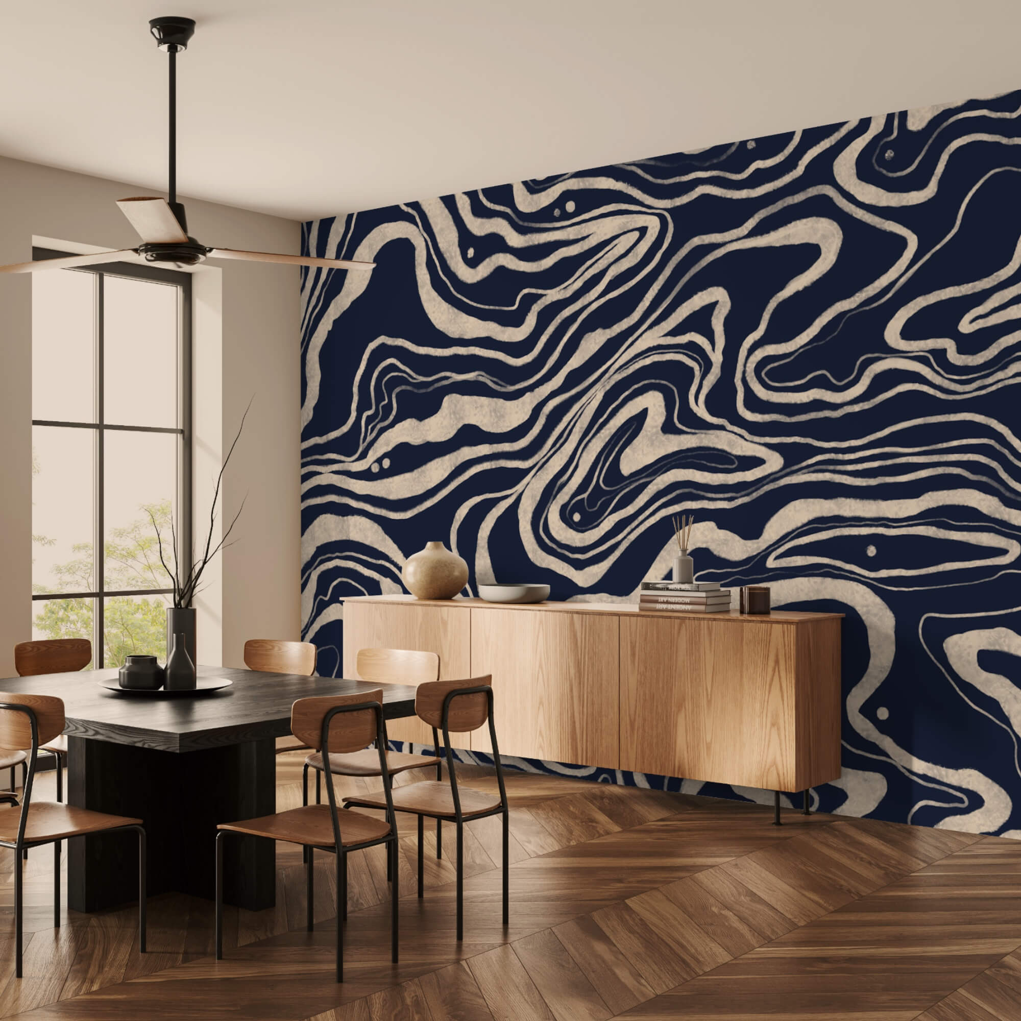 Μαύρο και άσπρο σπειροειδές μοτίβο Μαύρο και άσπρο σπειροειδές μοτίβο