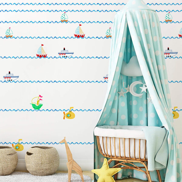 Ταπετσαρίες Ταπετσαρίες Σχέδιο σκαφών και υποβρυχίων (Κωδικός προϊόντος: t00531)