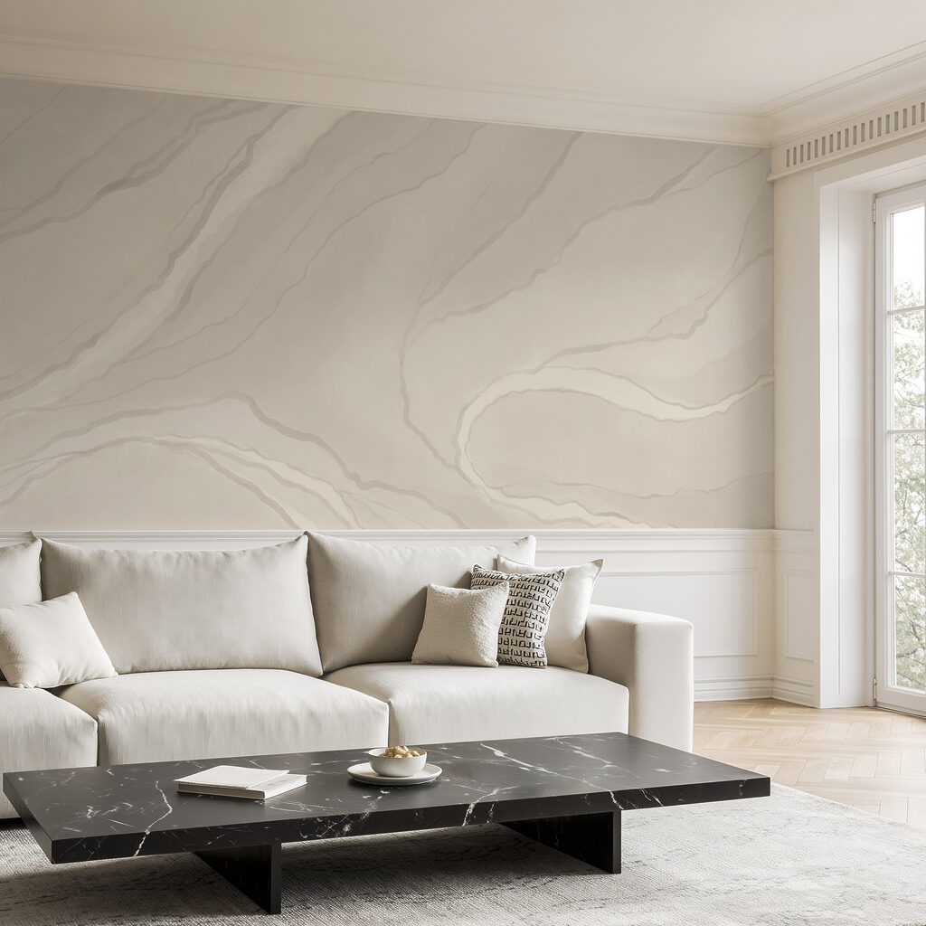 Λευκή και γκρι επιφάνεια με γραμμές